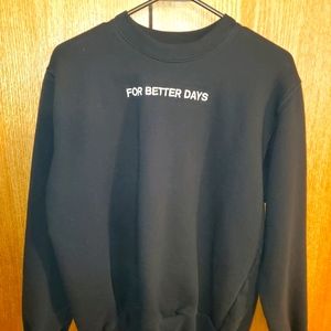 Crew neck sweatshirt